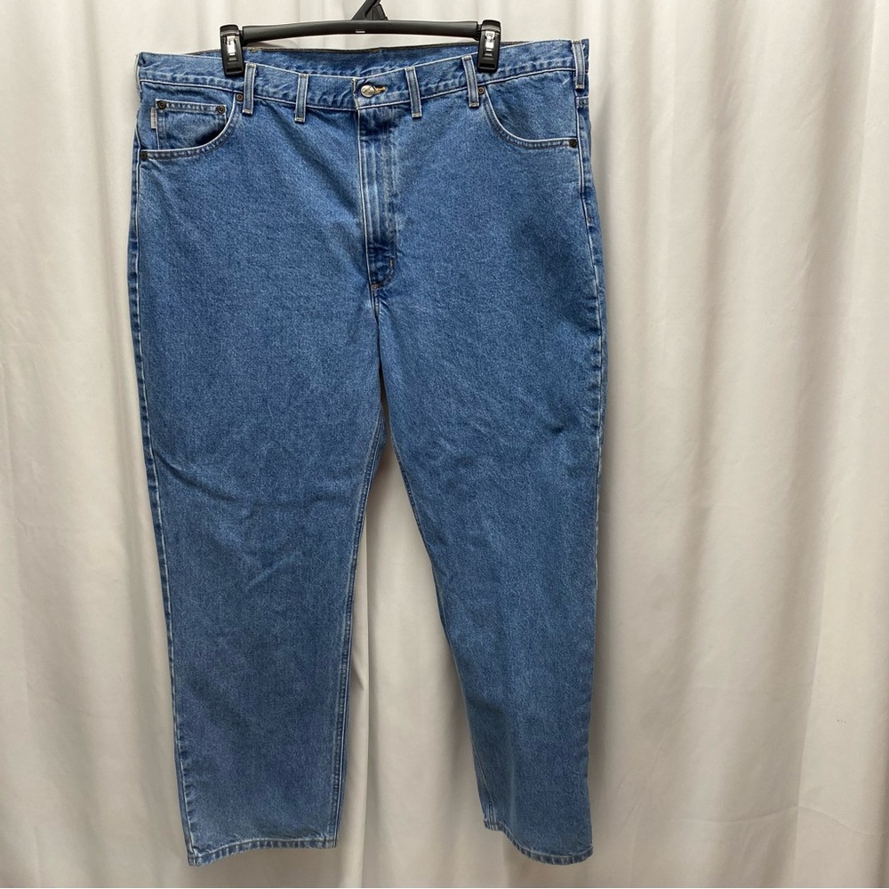 Carhartt mens jeans 44x30 ( tag 46) traditional fit workwear denim pants